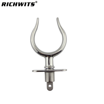 Stainless Steel 316 Marine Hardware High Polished Boat Accessories Shaft Rowlock Oarlock for kayak