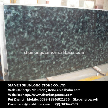 Green Black Onyx Glass stone big slab,man made glass ony tile