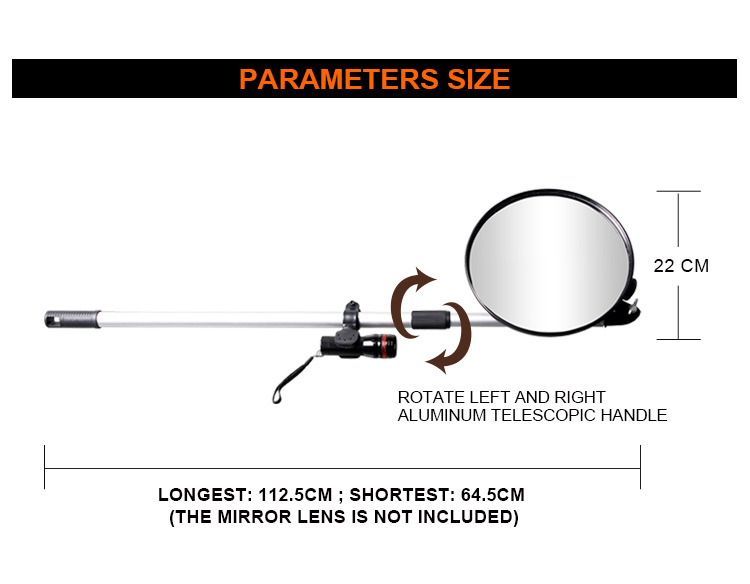 Wholesale Safety Facility 30cm Inspection Mirror, Cheap Price City Traffic Safety 30cm Inspection Convex Mirror