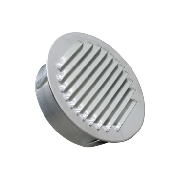 Porte-air externe de mur d&#39;aluminium de ventilation de soffit rond