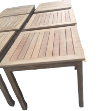 High End Outdoor Teak Wood Dining Tables