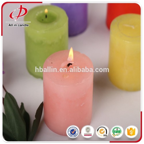 Decoration plain wedding lighting pillar candles