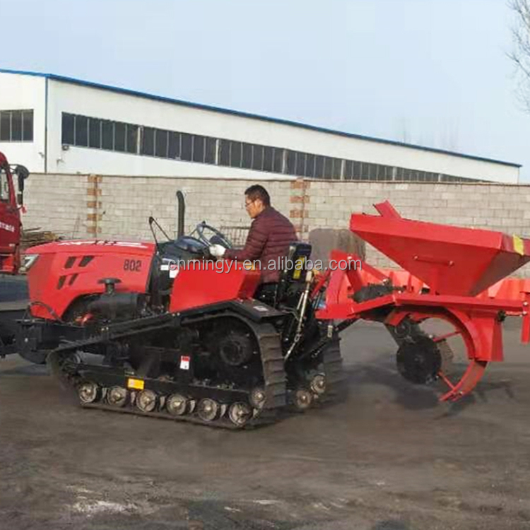 Factory Price 80HP Farm Tractor Usage Small Agricultural Tractor Crawler Mini Tractor For Sale