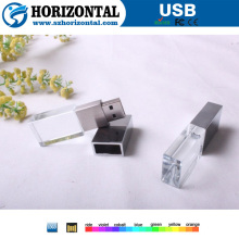 wholesale promotional gifts crystal usb flash drive