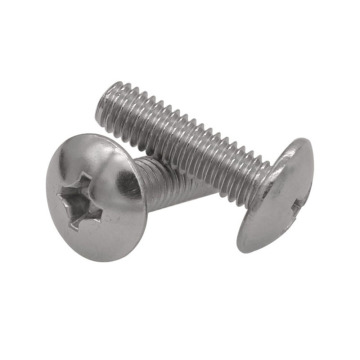 Stainless Steel Cross Recessed Mushroom Head Screws