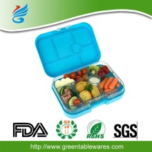 Removable 4 Section Tray leak proof plastic bento box