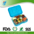 रंगीन खाद्य कंटेनर 4 डिब्बों bento लंच बॉक्स बच्चों bento खाने का डिब्बा