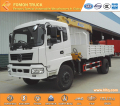 Dongfeng LHD / RHD caminhão guindaste montado braço reto 6.3 T