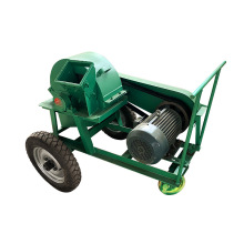 Charcoal Crusher Machine with Cyclone Wood Sawdust Log Making Machine - Wood Crusher