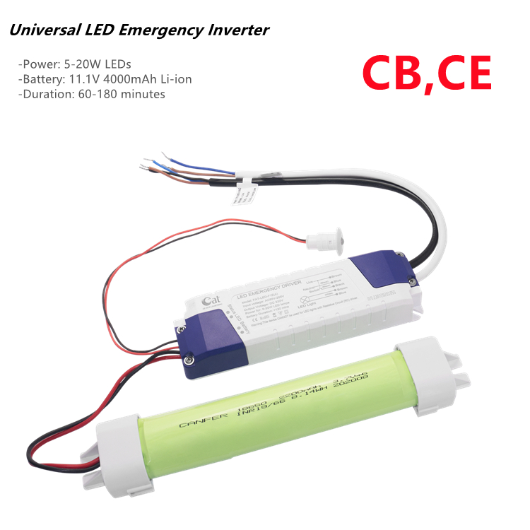 Onduleur d'urgence LED universel