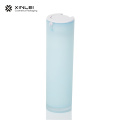 15ml sky blue round acrylic cosmetics vacuum bottle