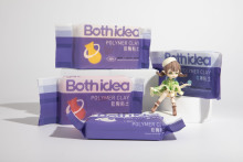 Soft clay for kids' crafts