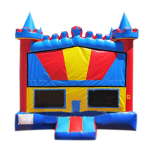 Moonwalk Bounce House Commercial Rainbow Castle Inflatable Jumper