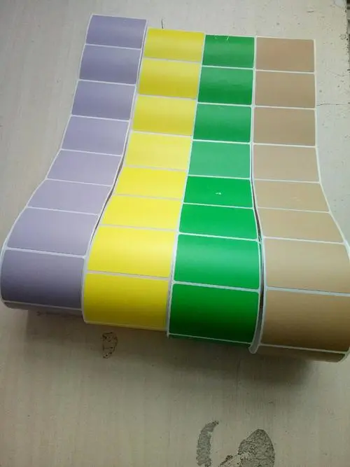 Self Adhesive Sticker Paper with White Release Liner