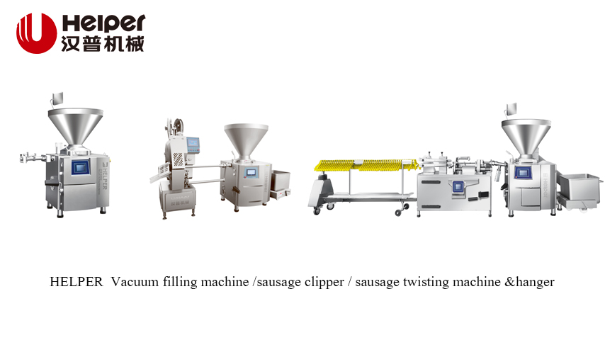 sausage filler machine & sausage clipper