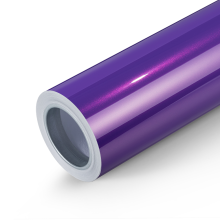 Glossy Explosive violet Car Wrap