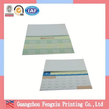 Factory Colorful Customized Promotional Fancy Table Calender