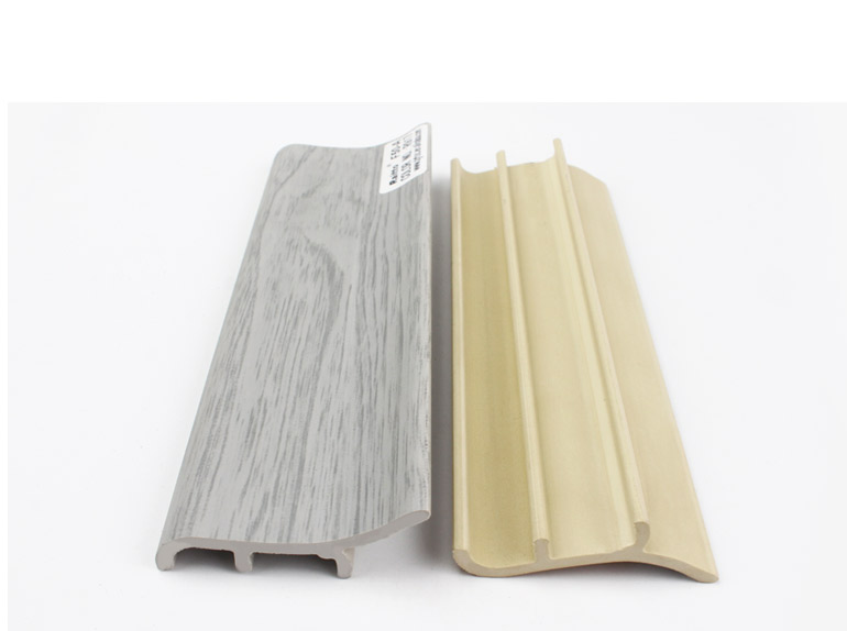 F50-A, plastic pvc plinth skirting for flooring tiles