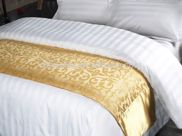 Hotel Cushions and Bed Runners,Bed Runner In Gold