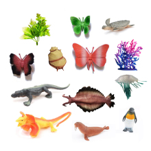 9PCs EPT Promotion Insect Set: Realistic Safari Butterflies & Animal Models Toy Collection
