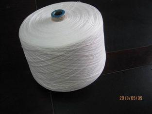 100% Raw White Polyester Ring Spun Yarn For Common Fabric S