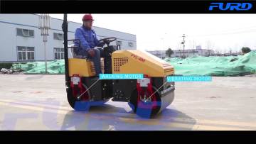 Tandem Vibratory Asphalt Mini Roller Smooth Drum Road Roller Machine