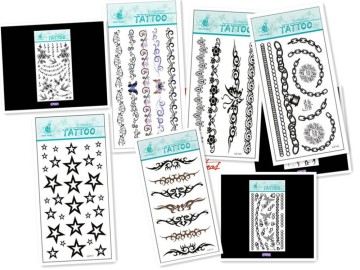 Temporary Tattoo Long Lasting Body jewelry Sticker DIY waterproof sticker