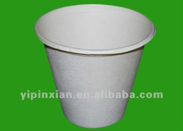 biodegradable disposable sugarcane cup