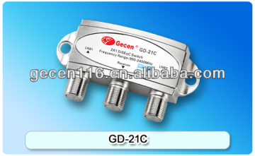 DiSEqC Switch 2 in 1/DiSEqC 2.0 Switch/DiSEqC GD-21C