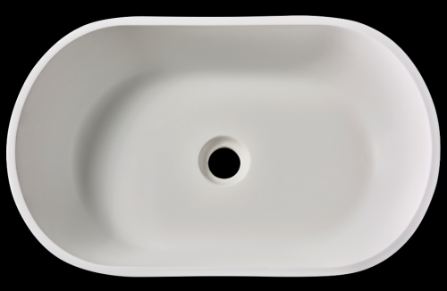 Pure acrylic stone resin countertop washbasin for washroom