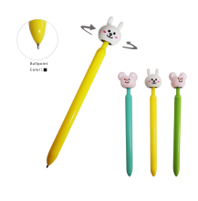 FUNWOOD GQC Rotation Cartoon Topper Click Plastic Pen: An Entertaining and Functional Advertising Ball Point Pen