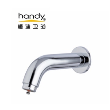 Brass Basin Faucet Wall-mounted Touch Switch Tap