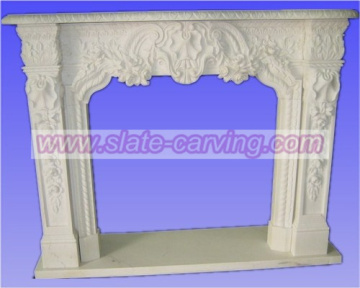 stone carved fireplace,marble carvings