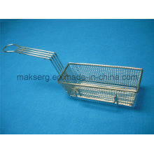 Steel Fry Basket 11′′ Mesh Basket Rectangle