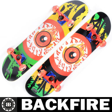 Backfire 2014 New Design maple wood skateboards Golden Supplier