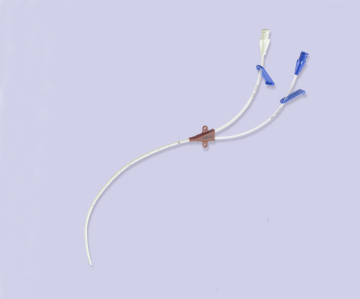 Disposable Double Lumen Central Venous Catheter/CVC (Adult)