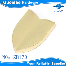 Engravable metal ornaments hardware for handbag