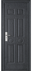 TOF 2021 Latest Design Cheap Price Luxury Style Hot Sale Exterior Security Steel Metal Door