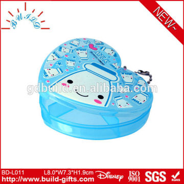 cute heart shaped pill box