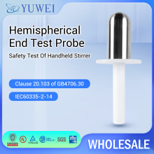 IEC60335-2-14 Test Probe Hemispherical End For Hand-Held Mixer Switch Test