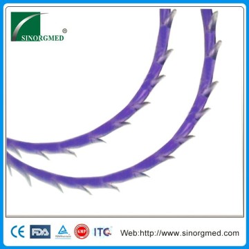 Competitive price face lift silhouette barbed cog lifting thread