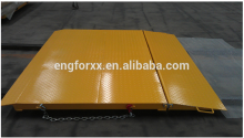forklift attachmen load ramp warehouse container ramp