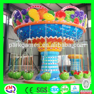 Amusement park equipment mini watermelon fruit style kid's flying chair