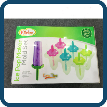 Set of 6 Split Pop , Ice Pop Maker Mould , Mold ice pop maker