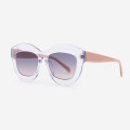 Pure lines Ultra-Thin Acetate Women's Sunglasses