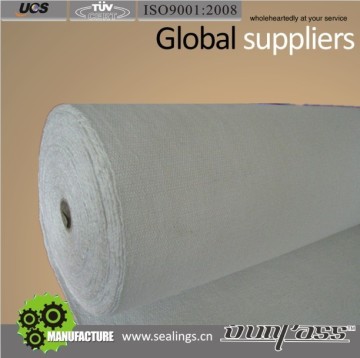 Fireproof Stainless Steel Wire Reinforced Ceramic Fiber Wire Cloth