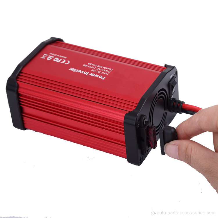 Λειτουργός ισχύος μετατροπέας ισχύος 300 Watt Car Inverter