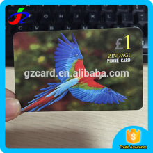 High Quality Control Prepaid Scratch calling Card For Mobile Phones