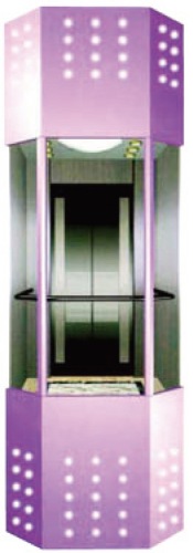 Hot sale round glass panoramic lift