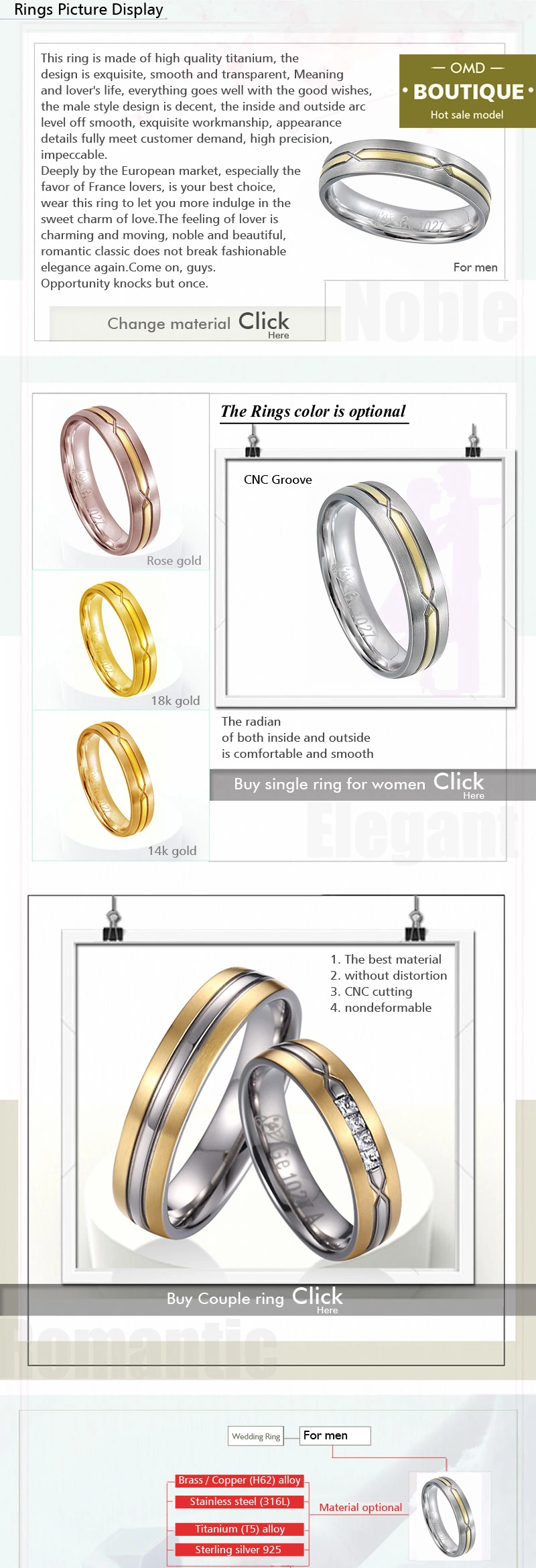 2 Gram Gold Ring Design Yellow Gold Wedding Ring Set